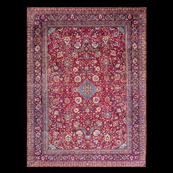 1930s Persian Isfahan Carpet